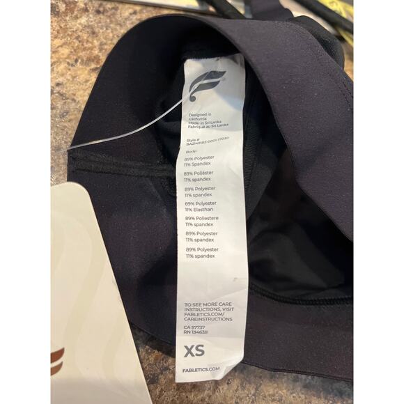 Fabletics NEW Black Maternity Nursing Bra Convertible Back XS - Picture 8 of 8